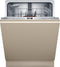 Neff S155EAX16E, Voll integriert, Standardgröße (60 cm), Edelstahl, Tasten, 1,75 m, 1,65 m