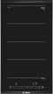 Bosch Serie 6 PXX375FB1E, Schwarz, Integriert, Zonen-Induktionskochfeld, Glaskeramik, 2 Zone(n), 2 Zone(n)