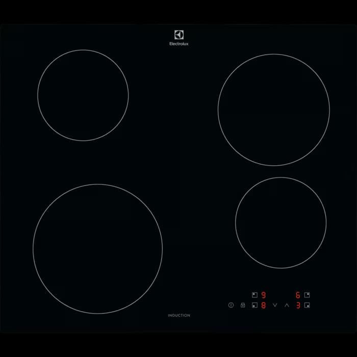 Electrolux CIB60424CK, Schwarz, Integriert, 60 cm, Zonen-Induktionskochfeld, Glaskeramik, 4 Zone(n)