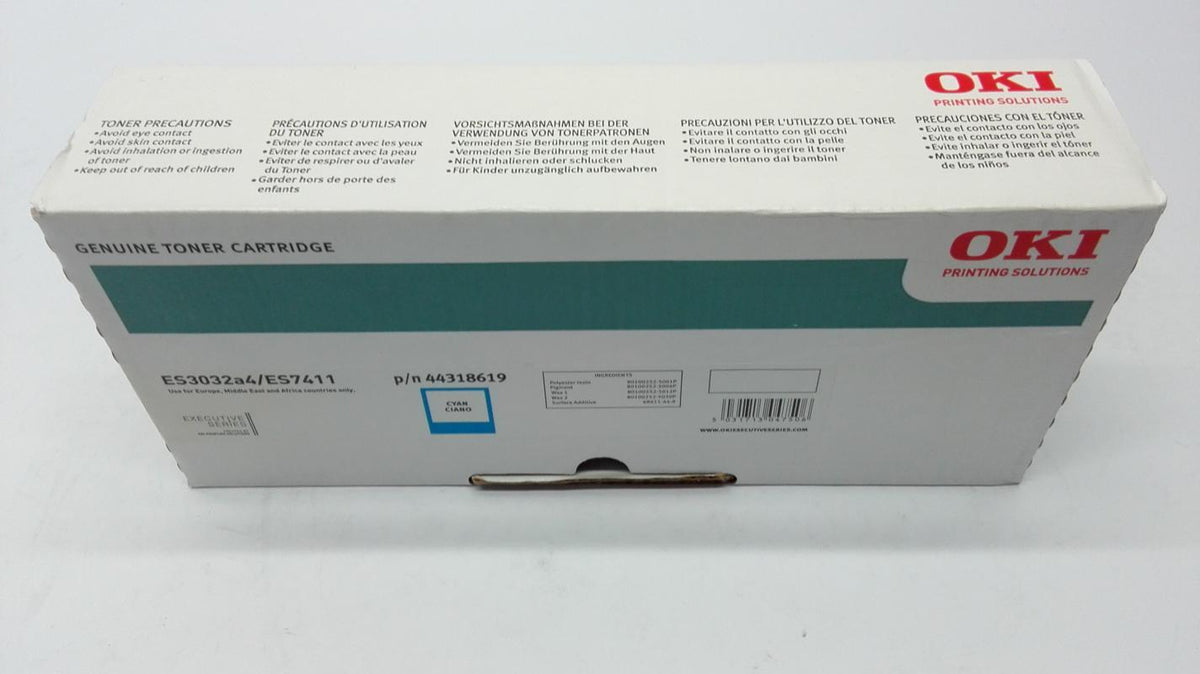 OKI 44318619, 10000 Seiten, Cyan, 1 Stück(e)