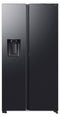 Samsung RS80F Side-by-Side mit autom. Türöffnung und Festwasseranschluss, , Freistehend, Amerikanische Tür, Schwarz, 2 Tür(en), Premium Black Steel, Innen