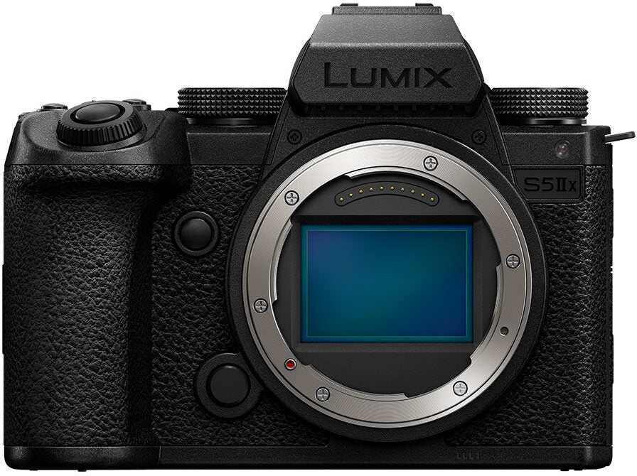 Panasonic Lumix S5IIX, 24,2 MP, 12000 x 8000 Pixel, CMOS, 6K Ultra HD, Touchscreen, Schwarz
