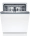 Bosch Serie 4 SMH4ECX28E, Voll integriert, Standardgröße (60 cm), Edelstahl, Tasten, 1,75 m, 1,65 m