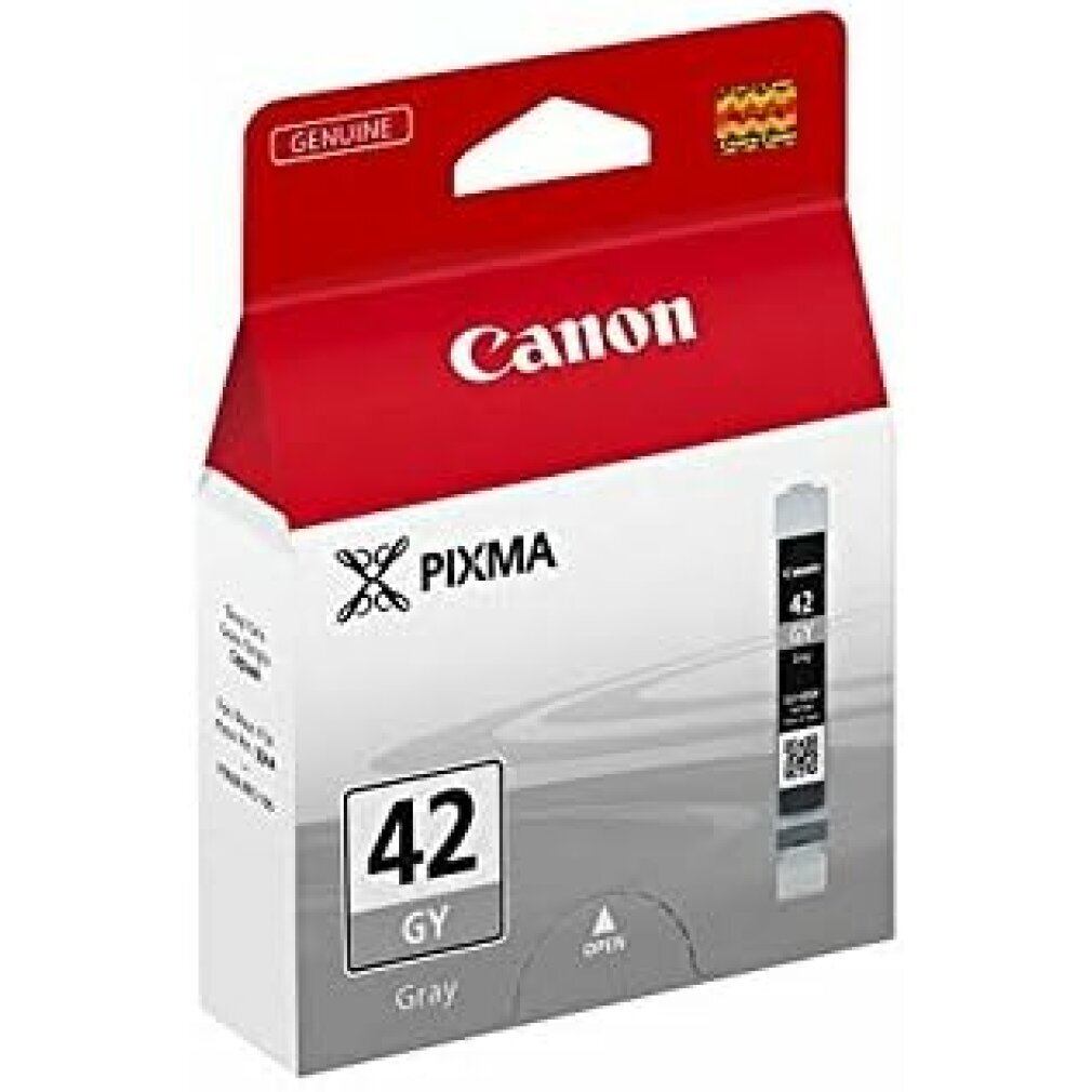 Canon CLI-42GY Tinte Grau, Standardertrag, Grau, Tinte auf Pigmentbasis, 1 Stück(e), 492 Seiten