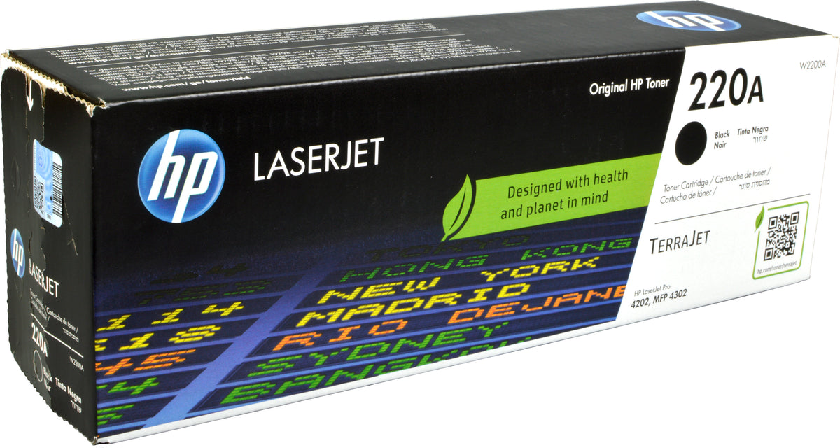 HP 220A Schwarz Original LaserJet-Tonerkartusche, 2000 Seiten, Schwarz, 1 Stück(e)