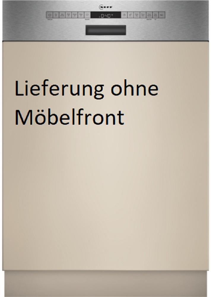 Neff S145HTS06E, Halb integriert, Standardgröße (60 cm), Gebürsteter Stahl, Edelstahl, Tasten, 1,75 m, 1,65 m