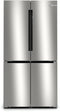 Bosch Serie 4 KFN96VPEA, Freistehend, French door, Edelstahl, 605 l, SN-T, C