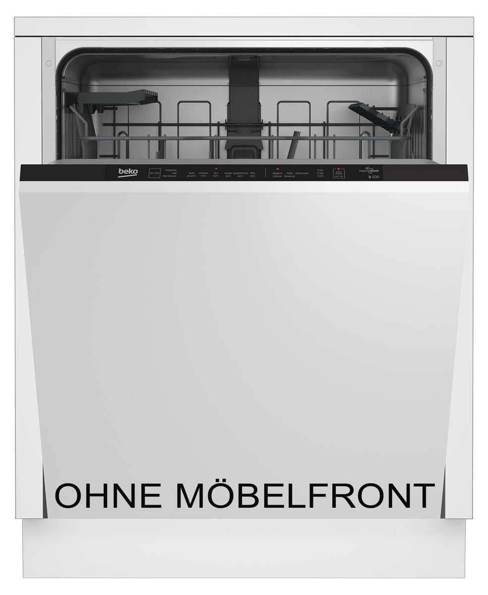 BEKO BDIN16420 Einbau-Geschirrspüler 14 Maßgedecke 6 Programme