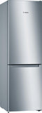 Bosch Serie 2 KGN33NLEB, 282 l, SN-T, 11 kg/24h, E, Fresh Zone Fach, Edelstahl