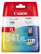Canon CL-541XL Farbtinte C/M/Y mit hoher Reichweite, Hohe (XL-) Ausbeute, Cyan, Magenta, Gelb, 15 ml, 1 Stück(e), 400 Seiten, Einzelpackung
