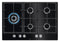 AEG HKB75820NB - 949631020, Schwarz, Integriert, 75 cm, Gaskochfeld, Glas, 5 Zone(n)