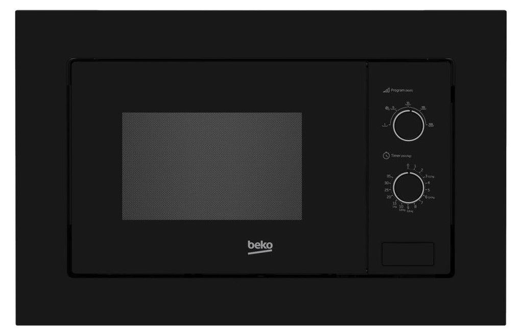 Beko BMOB20202B, Integriert, Solo-Mikrowelle, 20 l, 800 W, Drehregler, Schwarz