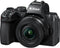 Nikon Z50II, 20,9 MP, 5568 x 3712 Pixel, CMOS, 4K Ultra HD, Touchscreen, Schwarz