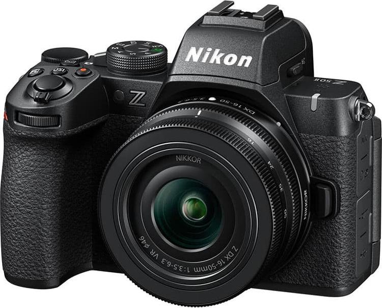 Nikon Z50II, 20,9 MP, 5568 x 3712 Pixel, CMOS, 4K Ultra HD, Touchscreen, Schwarz