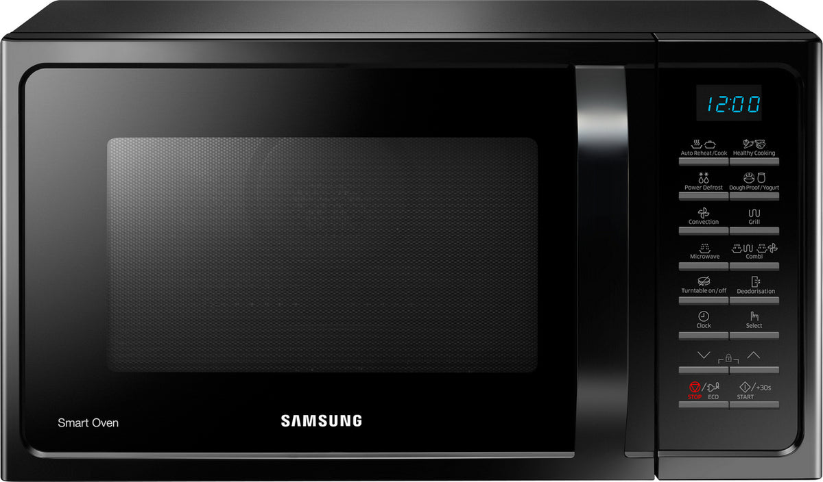 Samsung MC28H5015AK, Arbeitsplatte, Kombi-Mikrowelle, 28 l, 900 W, Eingebautes Display, LED