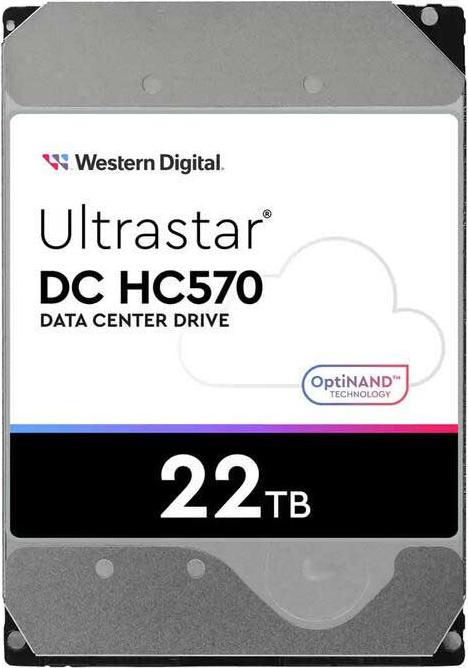 Western Digital Ultrastar DC HC570, 22 TB, 7200 RPM, 512 MB, 3.5