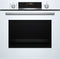 Bosch Serie 6 HBG536EW4, Medium, Elektrischer Ofen, 71 l, 3400 W, 71 l, 50 - 275 °C