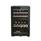 Haier Wine Bank 50 Series 7 HWS42GDAU1, Weinkühler mit Kompressor, Freistehend, 42 Flasche(n), G, Schwarz, Schwarz