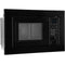 Bomann® Einbaumikrowelle mit Grill | 60cm | 800W Mikrowelle | 1000W Grill | inkl. Grillrost und Drehteller | 20L Mikrowelle | MWG 2215 EB schwarz