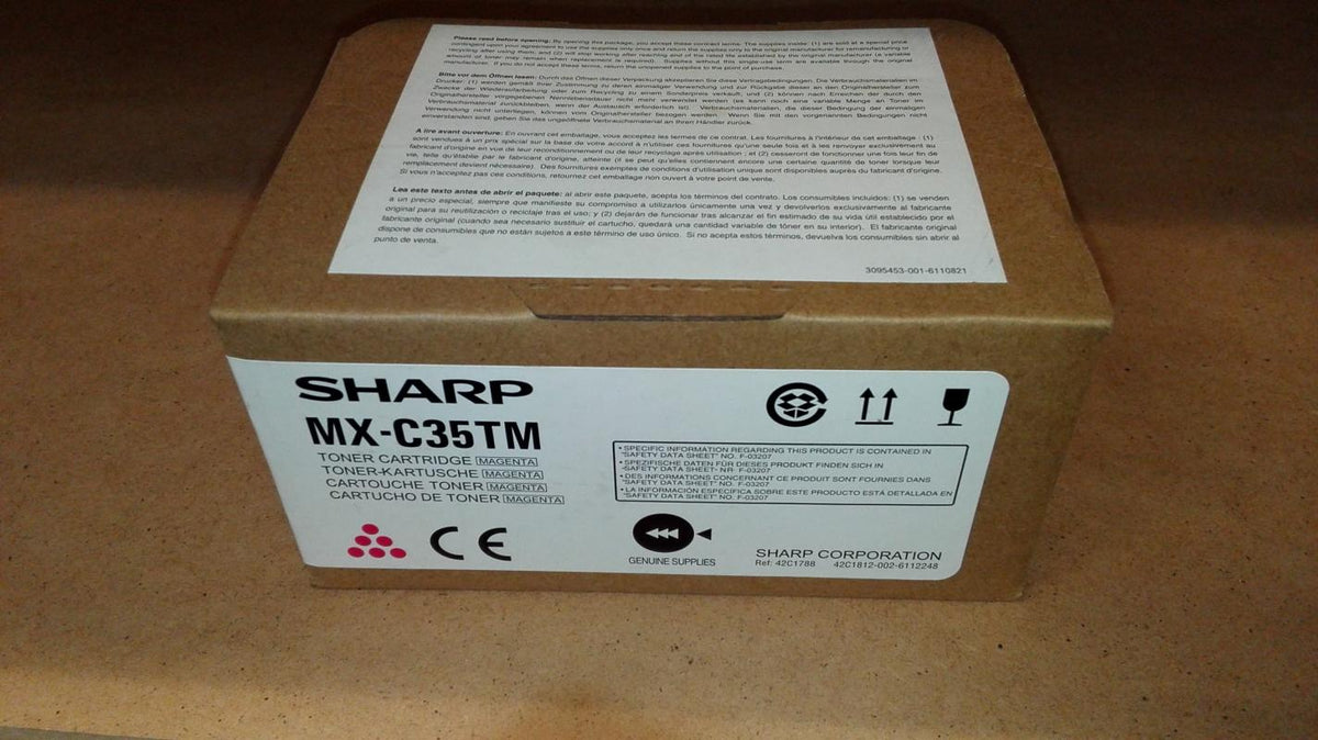 Sharp MXC35TM, 6000 Seiten, Magenta, 1 Stück(e)