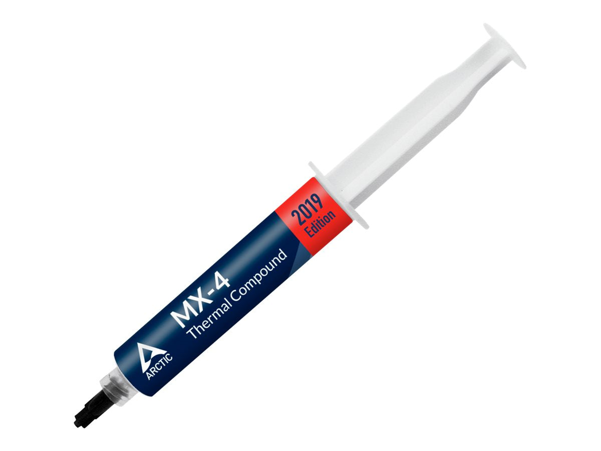 ARCTIC MX-4 (45 g) Edition 2019 – Hochleistungs-Wärmeleitpaste, Wärmeleitpaste, 8,5 W/m·K, 2,5 g/cm³, Karbon, Blau, Weiß, 45 g