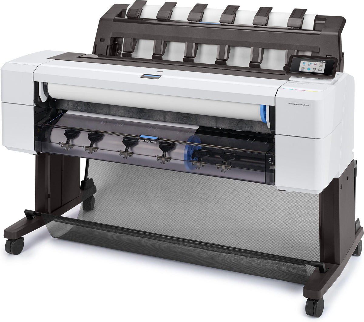 HP Designjet T1600dr 36 Zoll PostScript Drucker, Thermal Inkjet, 2400 x 1200 DPI, PostScript 3, PDF 1.7, HP-GL/2, TIFF, JPEG, HP-RTL, CALS G4, Cyan, Foto schwarz, Mattschwarz, Magenta, Gelb, Grau, 2400 x 1200 DPI, 180 pph
