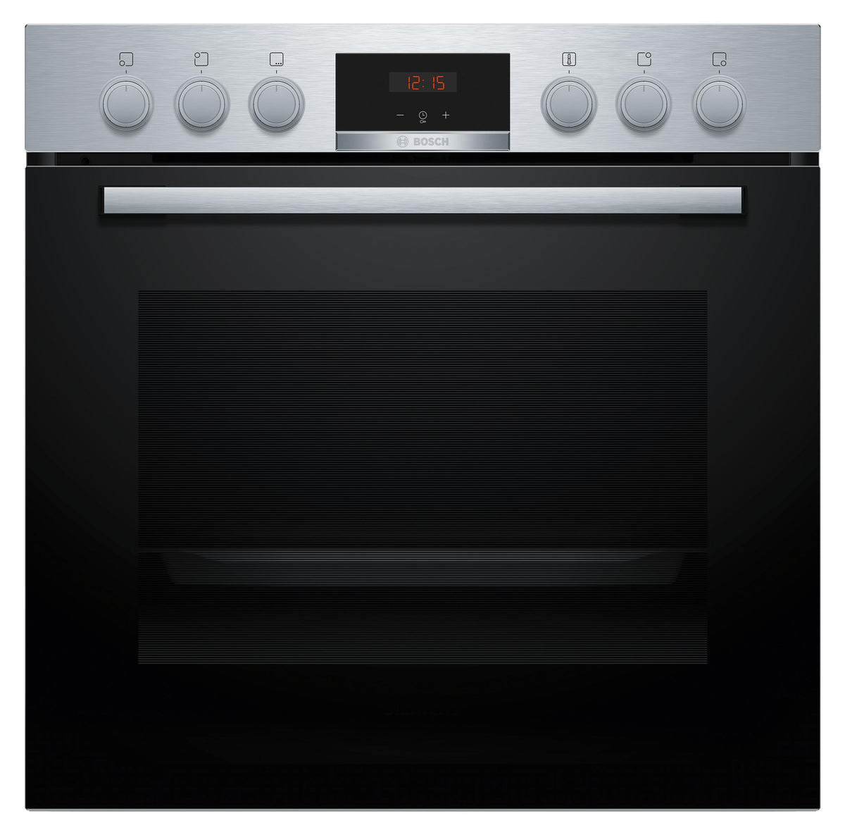 Bosch HEA513BS4 + NIF645CB5E, Zonen-Induktionskochfeld, 4 Zone(n), Glaskeramik, Schwarz, Berührung, 58,3 cm