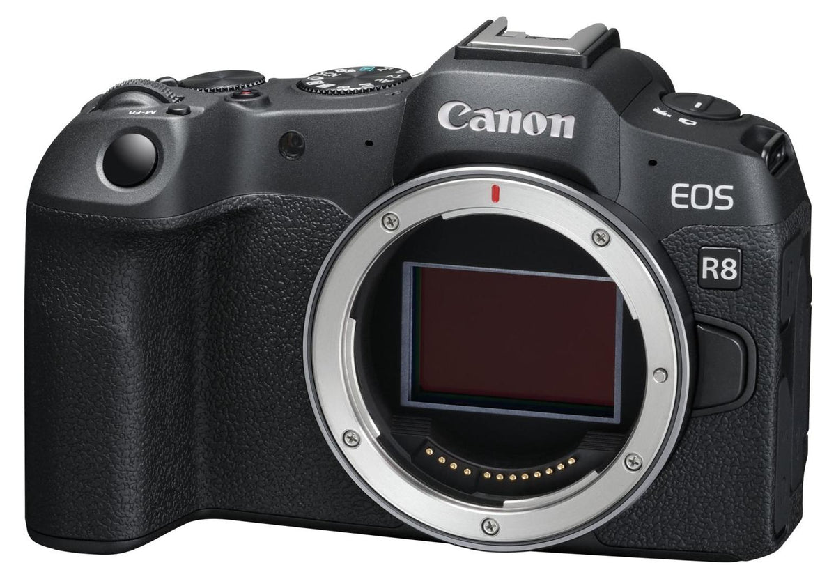 Canon EOS R8, 24,2 MP, 6000 x 4000 Pixel, CMOS, 4K Ultra HD, Touchscreen, Schwarz