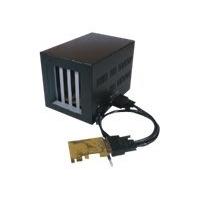 EXSYS PCI-Express Bus to 4x PCI Slot Expansion Box, PCIe, Schwarz, CE, FC, ROHS, WHQL, Texas Instruments, Gleichstrom, 12 V