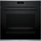 Bosch Serie 4 HBA271BB3, Medium, Elektrischer Ofen, 71 l, Katalytisch + Hydrolytisch, Integriert, Schwarz