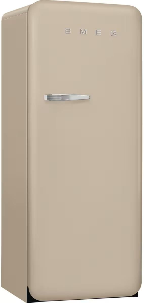 Smeg FAB28RMLM6 50's Style Retro Stand Kühlschrank mit Gefrierfach, 60,1 cm breit, 270 L, Türanschlag rechts, moonlight matt