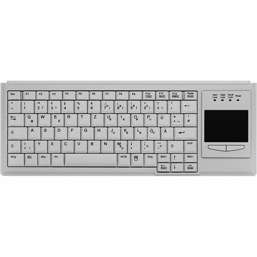 Contour Design Active Key AK-4400, Volle Größe (100%), Kabelgebunden, USB, Membran Key Switch, Weiß