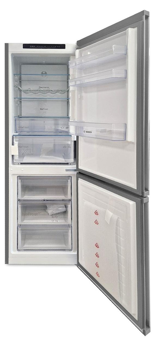 Bosch KGN362LBF, 321 l, SN-T, 9,5 kg/24h, B, Fresh Zone Fach, Edelstahl