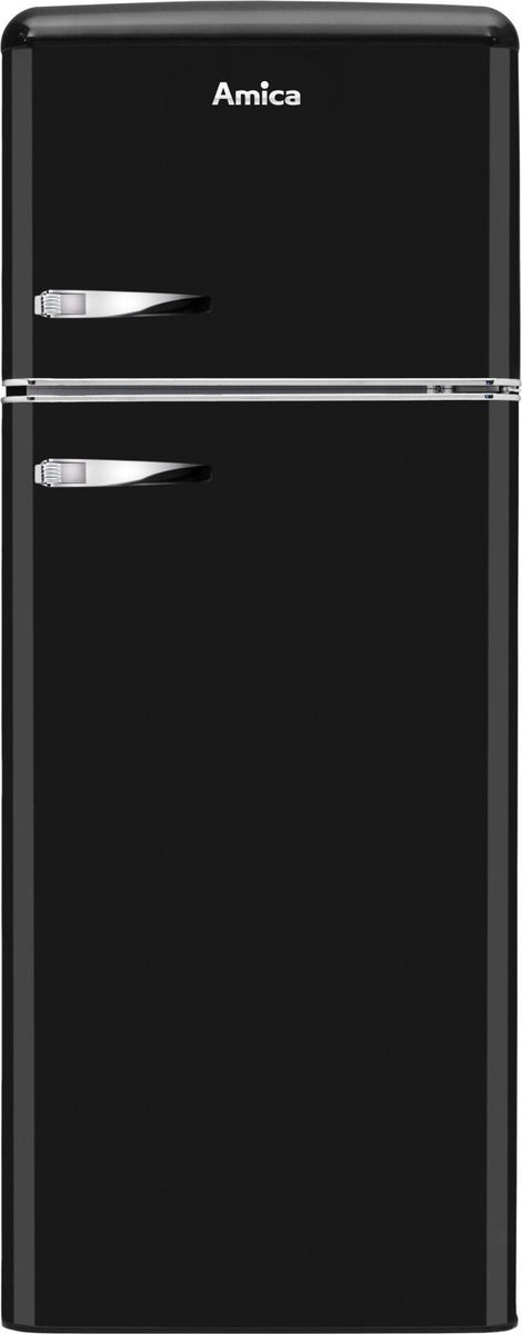 Amica KGC 15637 MS, 206 l, N-ST, 39 dB, 2,5 kg/24h, E, Schwarz