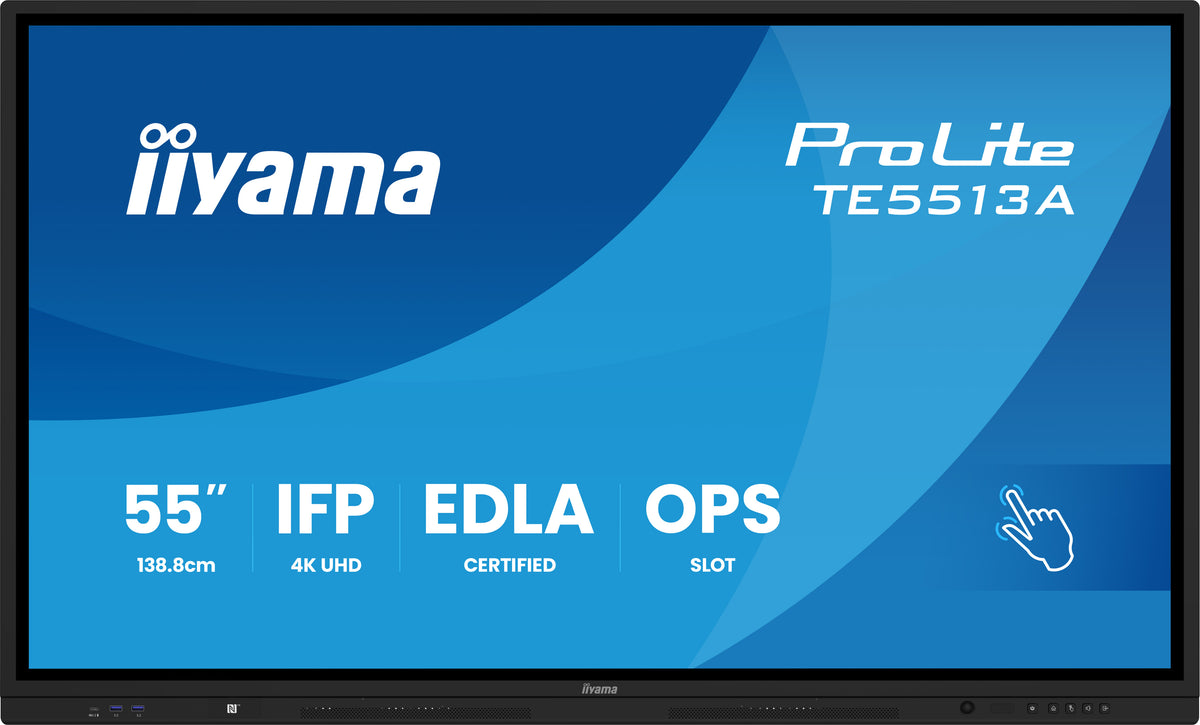 iiyama TE5513A-B3AG, Interaktiver Flachbildschirm, 138,7 cm (54.6