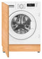 Amica EWA 34660 W, Frontlader, 8 kg, B, 72 dB, 1400 RPM, A