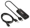 CLUB3D HDMI + Micro USB to DisplayPort™ 4K120Hz or 8K30Hz M/F Active Adapter, 1 m, HDMI + USB, DisplayPort, Stecker, Buchse, Gerade