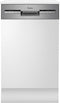 Amica EGSP 569 900 E, Halb integriert, Single (45 cm breit), Edelstahl, Tasten, 1,5 m, 1,5 m