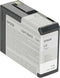 Epson Singlepack Light Black T580700, Schwarz, Tinte auf Pigmentbasis, 80 ml, 1 Stück(e), Einzelpackung