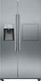 Siemens iQ500 KA93GAIEP, Freistehend, Amerikanische Tür, Edelstahl, Glas, 560 l, SN-T