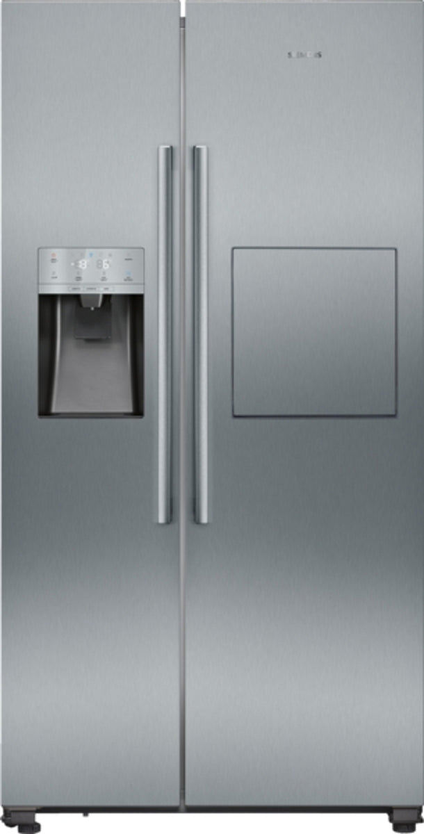Siemens iQ500 KA93GAIEP, Freistehend, Amerikanische Tür, Edelstahl, Glas, 560 l, SN-T