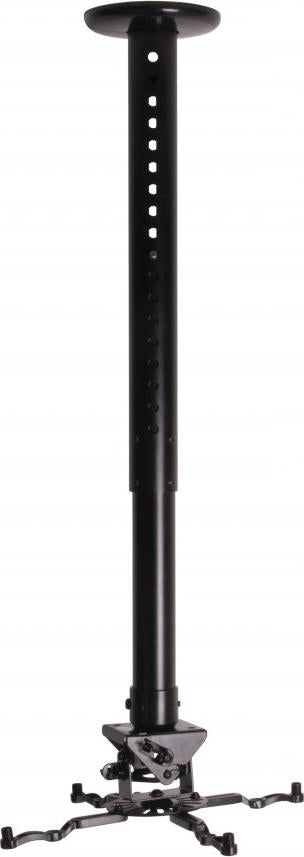 B-Tech BT899-AD, Zimmerdecke, 25 kg, Schwarz, 743 - 1143 mm, 360°, -13 - 13°