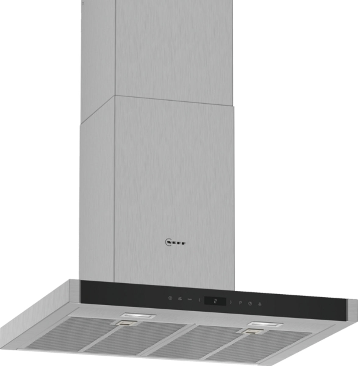 NEFF D65BMP5N0 Dunstabzugshaube TouchControl Dimmfunktion SilenceTaste Edelstahl