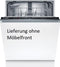 Bosch Serie 2 SMV2HTX08E, Voll integriert, Standardgröße (60 cm), Schwarz, Berührung, 1,75 m, 1,65 m