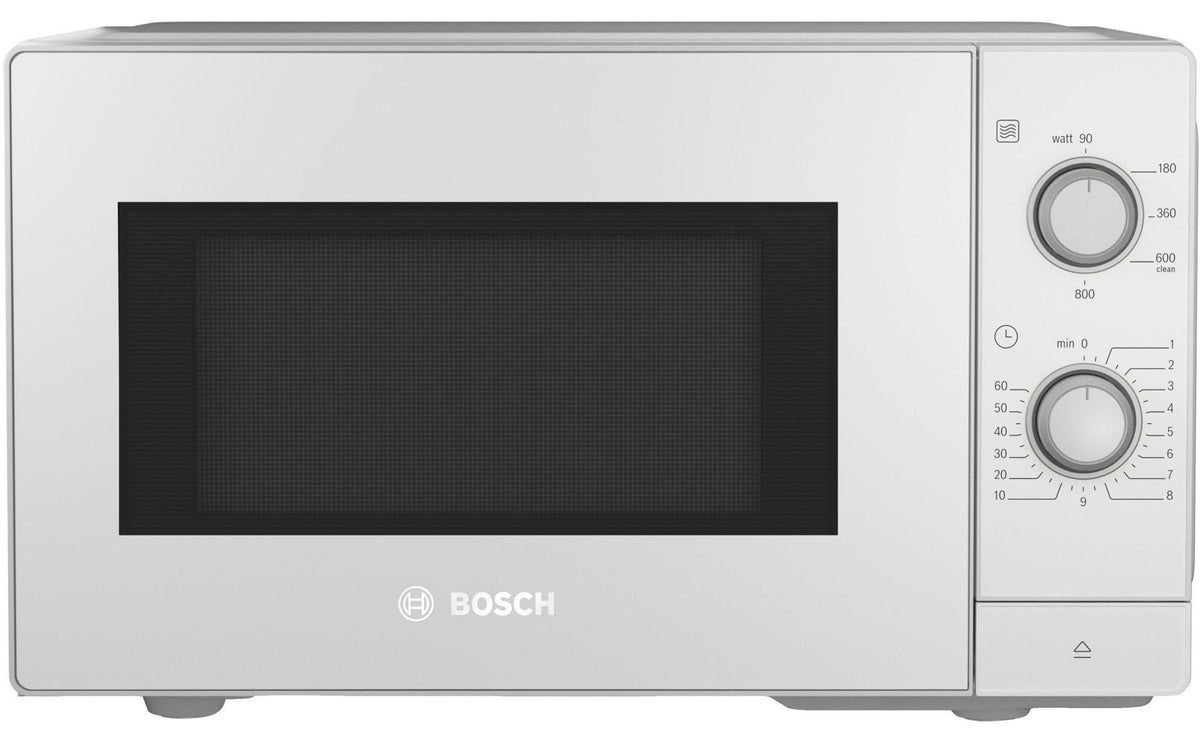 BOSCH FFL020MW0 Mikrowelle 20L Drehknebel Quick Start 800W Kühlgebläse