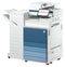 HP LaserJet Enterprise 8801z+ Multifunction Farbe Drucker, Nur Ethernet; Duplex; Kopierer, Scanner, Laser, Farbdruck, 1200 x 1200 DPI, A3, Direktdruck, Blau, Weiß