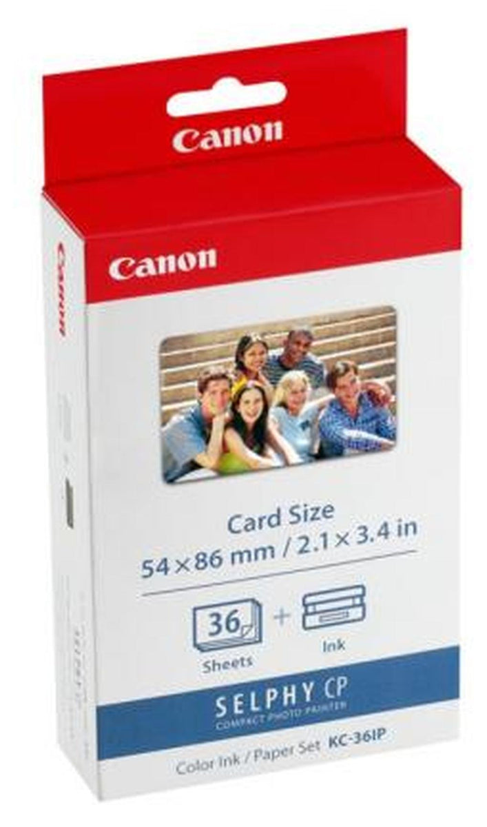 Canon KC-36IP Farbtinte + 54 x86 mm Papier, 36 Blatt