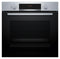 Bosch Serie 4 HQA514ES3, Medium, Elektrischer Ofen, 71 l, 3400 W, 71 l, 50 - 275 °C
