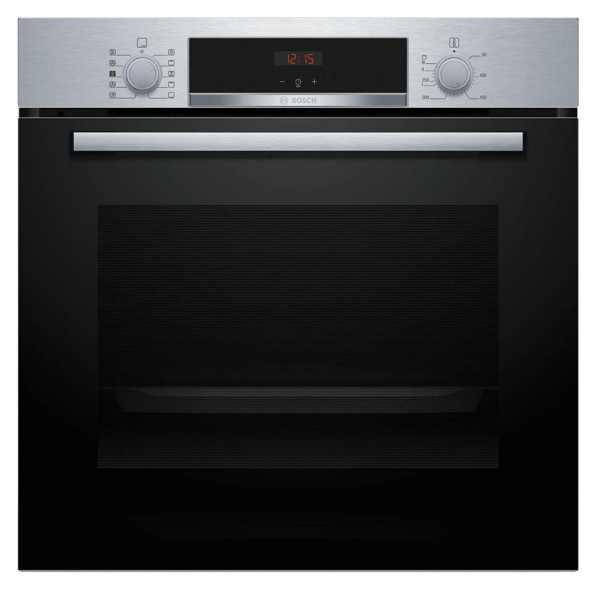 Bosch Serie 4 HQA514ES3, Medium, Elektrischer Ofen, 71 l, 3400 W, 71 l, 50 - 275 °C