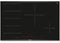 Bosch PXE875DC1E, Schwarz, Integriert, Zonen-Induktionskochfeld, Glaskeramik, 4 Zone(n), 4 Zone(n)